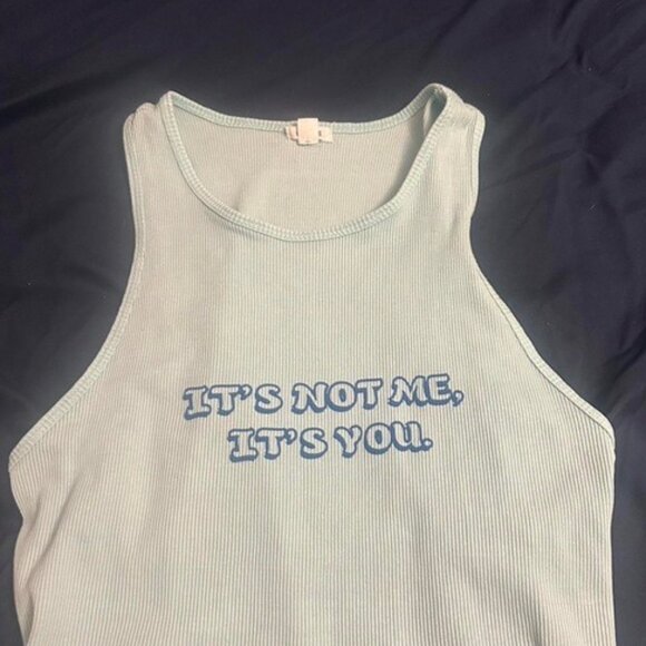 Garage Light Blue Tank Top - Picture 1 of 3